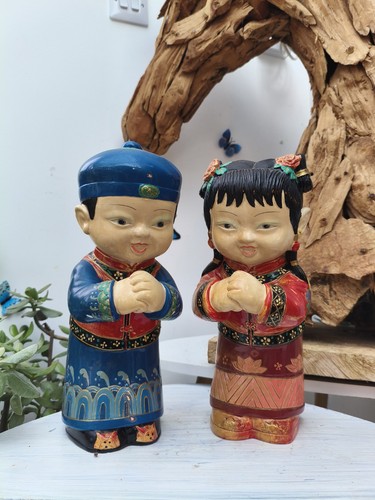 Vintage chinese ceramic money - vintage,