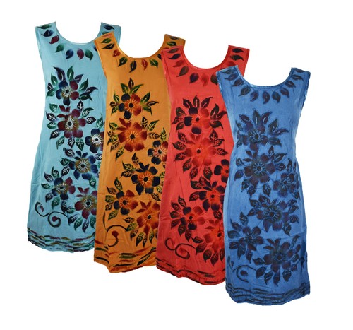 New floral viscose - floral, dress