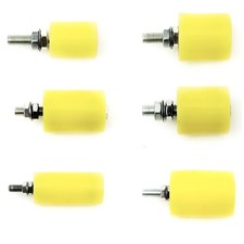 PP Steel Roller Bearing Guide Wheel M10 M12 Various Sizes Electric Sliding Gate