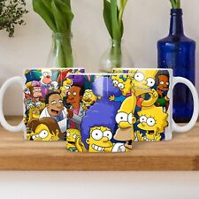 The Simpsons Mug and Gift. With Bart, Homer, Lisa, Marg