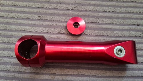 Ringle 130mm red mtb stem - 1”,