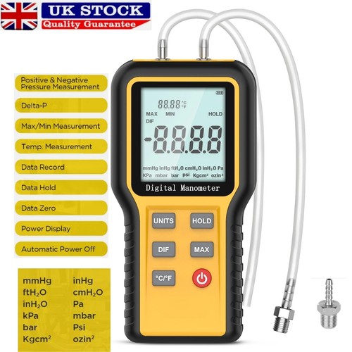 Digital manometer air pressure - manometer,