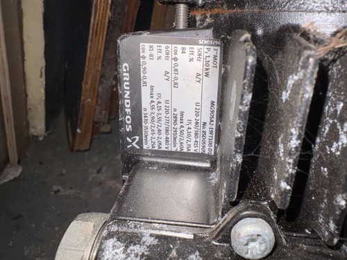 Grundfos commercial pump head - commercial,