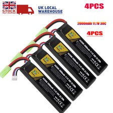 4PCS 11.1V 2000mAh 3S LiPo