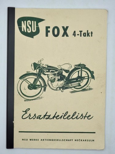 Original 1950s nsu fox - original,