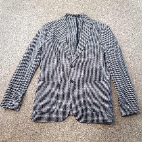 Zara mens jacket large blue - mens,