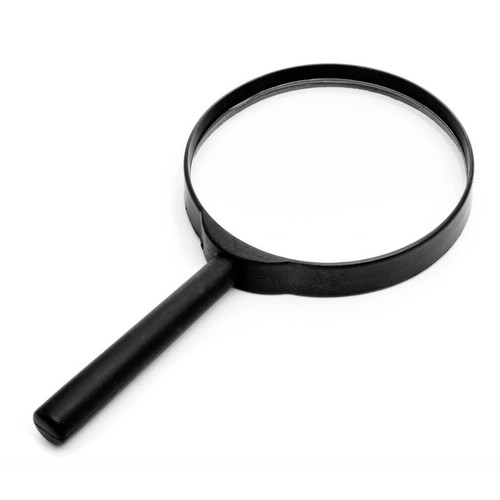 Handheld magnifying glass - handheld,