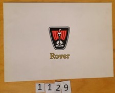 ROVER SD1 2600 S, VANDEN PLAS, SPEED Brochure 20 pages D 198?