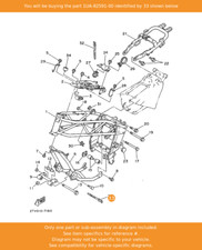 YAMAHA Band, 1UA-82591-00 OEM