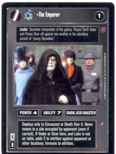 Star wars ccg reflections - wars, ii