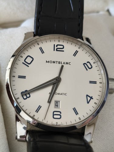 Mont blanc watch time walker - blanc,