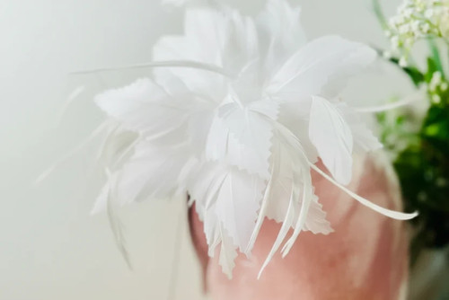 Women flower feather - women,