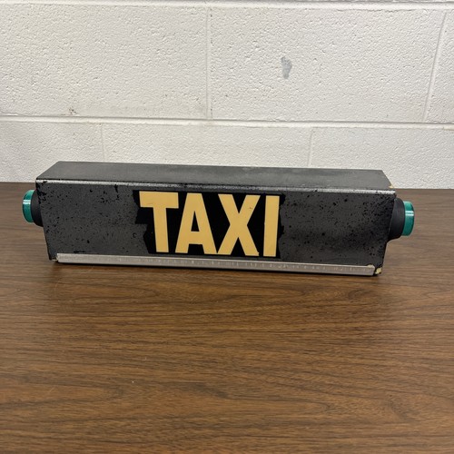 Vintage original taxi cab - original,