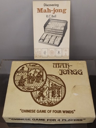 Vintage mah jong - jong, set