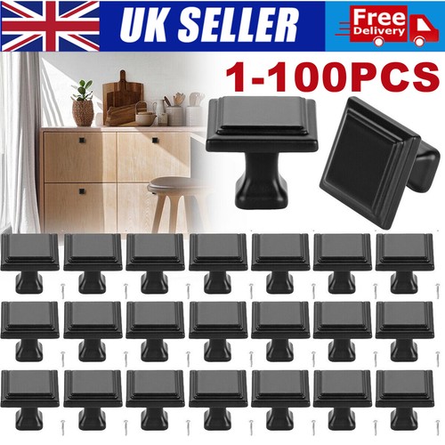 Square black drawer wardrobe - square,