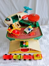 fisher price aeroplane cars &