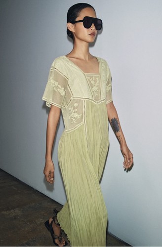 Zara woman ss26 pistachio - zara,
