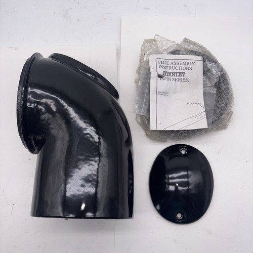 Stanley 6in black stove - 90°,