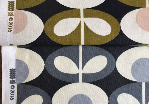 Orla kiely oval - oval, flower