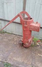 antique large heavy "Empire" water pump architectural pond garden feature
