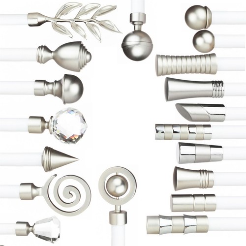Metal single curtain - curtain, pole