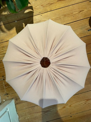 Pink ikea pendant - lamp, shade
