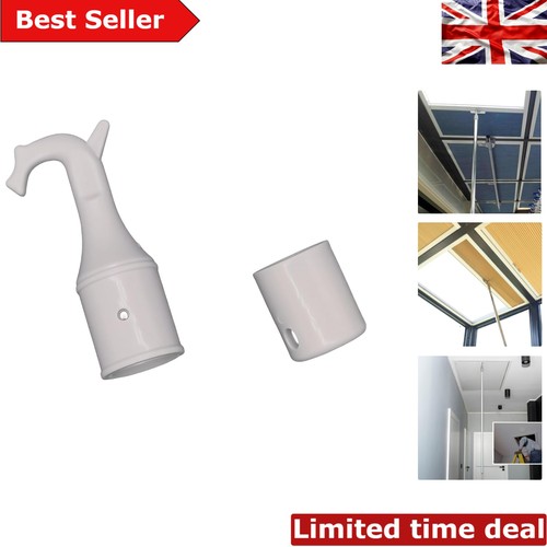 Tool free window pole - tool-free,