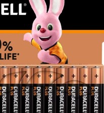 Duracell Plus Batteries AAA  100% EXTRA LIFE  Pack Of 12