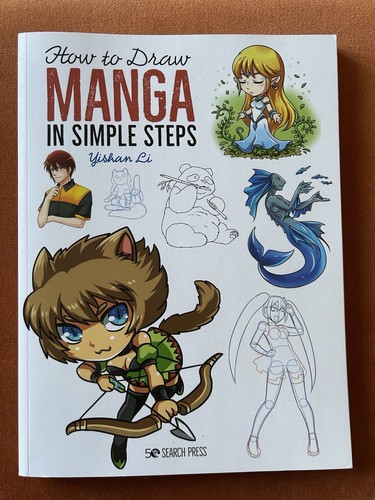 How draw manga - draw, simple