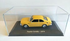 TOYOTA COROLLA -1974 Unforgettable Cars (Indimenticabili)-  Scala 143 #105A