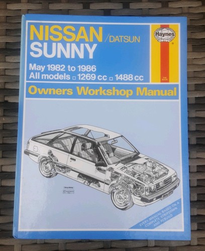 Nissan datsun sunny - nissan, haynes