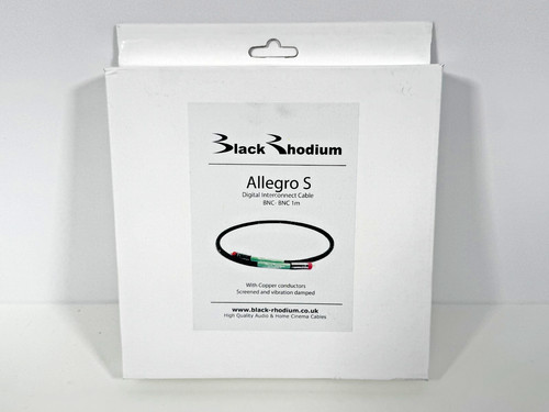 Black rhodium allegro 75ohm - black,