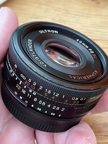Rarity voigtlander 40mm f2 - og,