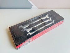 *NEW* Snap On 3pc Metric Flank Drive® Ratcheting Combination Wrench Set OXRM703A
