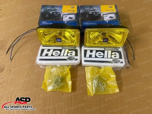 Hella comet 450 yellow - 12v, h3