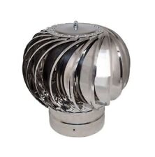 Chimney Spinning Cowl Ventilation Duct Spinner Rotating Pot Roof Top Bumpers