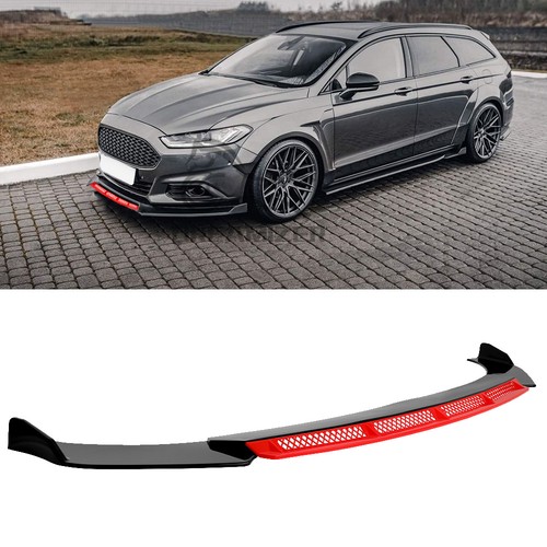 Gloss red lower front bumper - gloss,