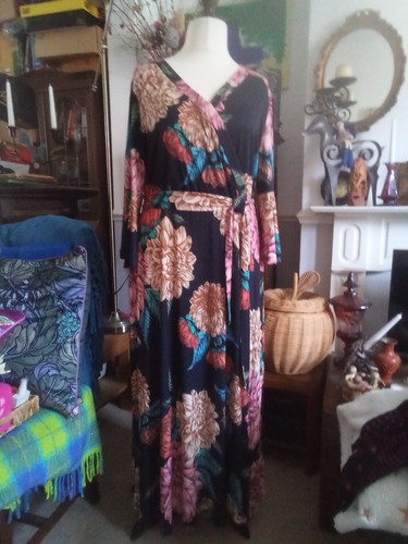 Stunning faux wrap maxi - maxi, dress