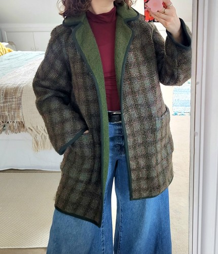 Vintage handmade tweed wool