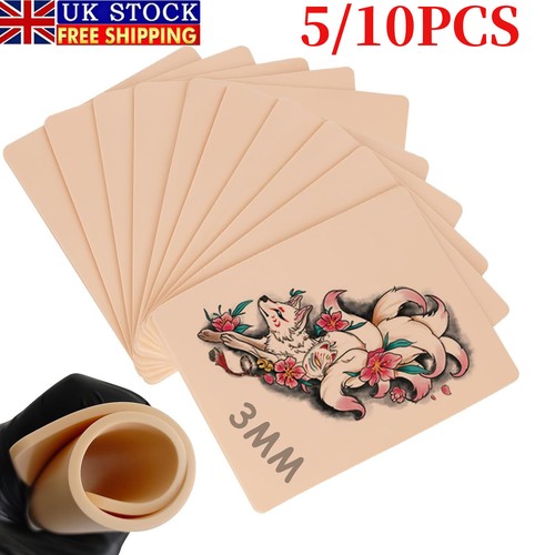 Tattoo practice skin 10pcs - practice,