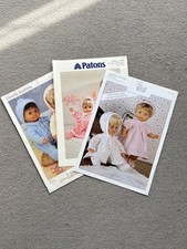 3 x Dolls Knitting Patterns