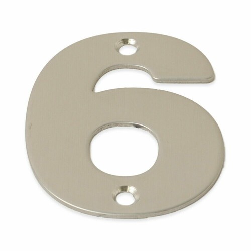 Door numbers stainless steel - stainless,