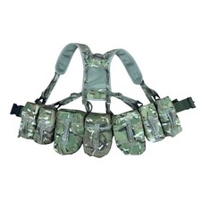 British Army MTP PLCE Webbing Set Belt, Yoke Ammo + Utility Pouches