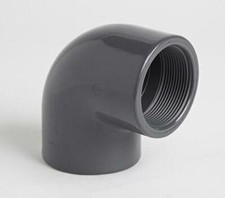 PVC THREADED 90° ELBOW