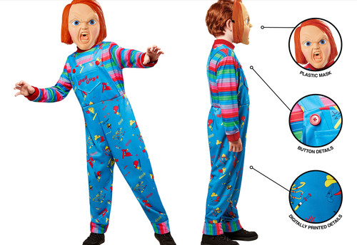 Kids chucky costume mask - chucky,