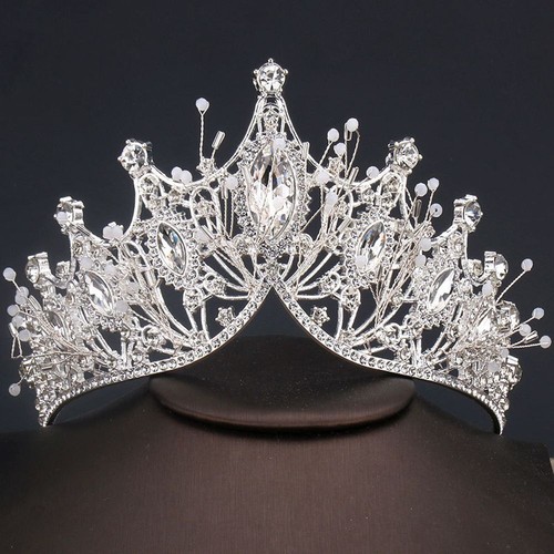 Women baroque crystal crown - women,
