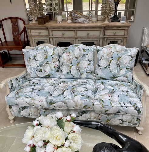 Cane sofa and - cane,