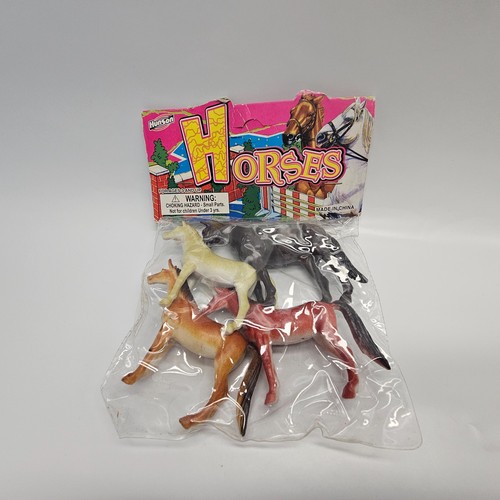 Vintage bag toy - bag, horses