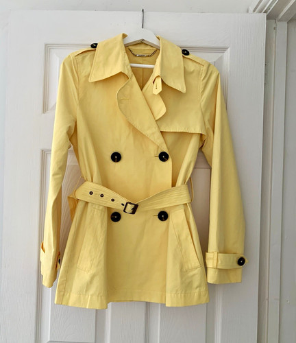 Hobbs yellow trench - yellow, coat