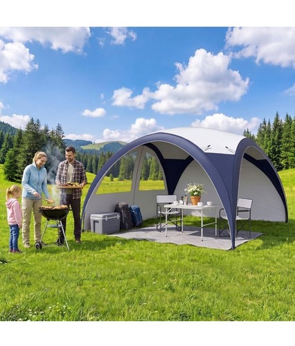 5m dome gazebo with - x, 3.5m